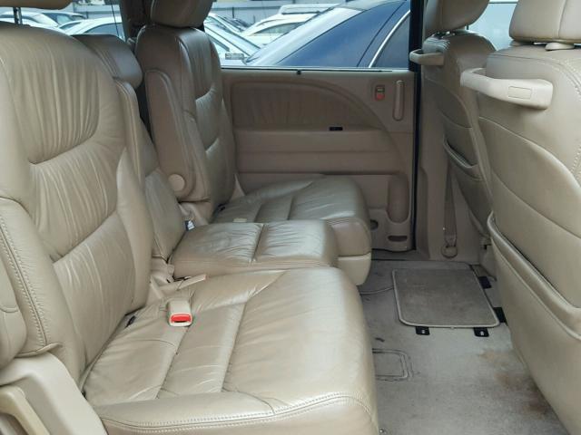 5FNRL38948B062663 - 2008 HONDA ODYSSEY TO WHITE photo 6