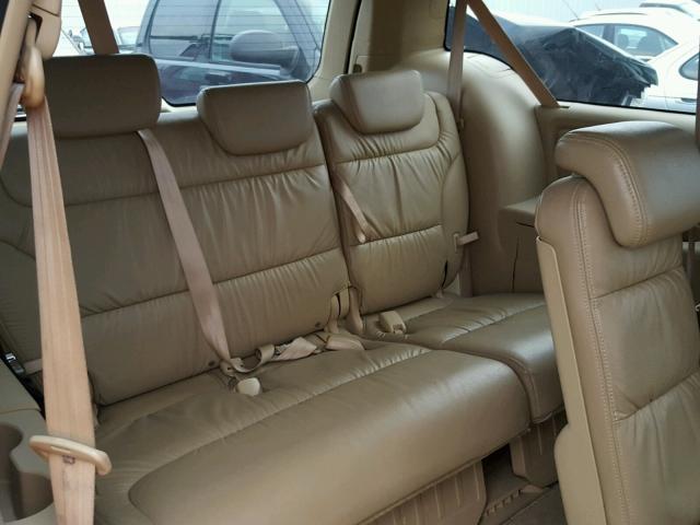 5FNRL38948B062663 - 2008 HONDA ODYSSEY TO WHITE photo 9