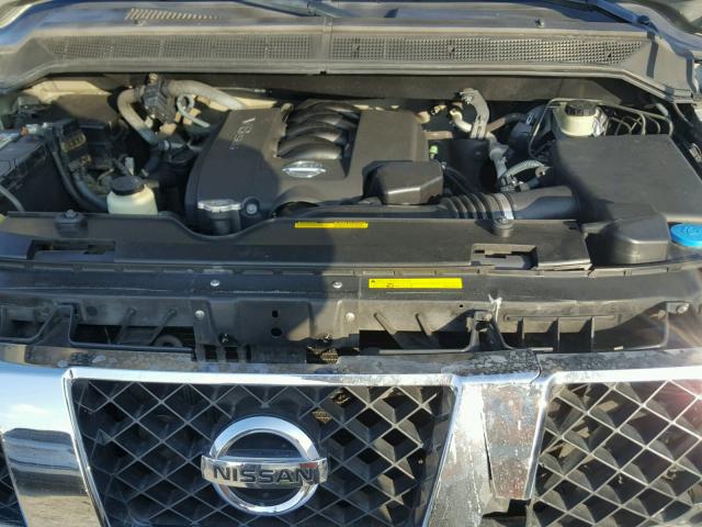 1N6AA07AX6N522191 - 2006 NISSAN TITAN XE SILVER photo 7