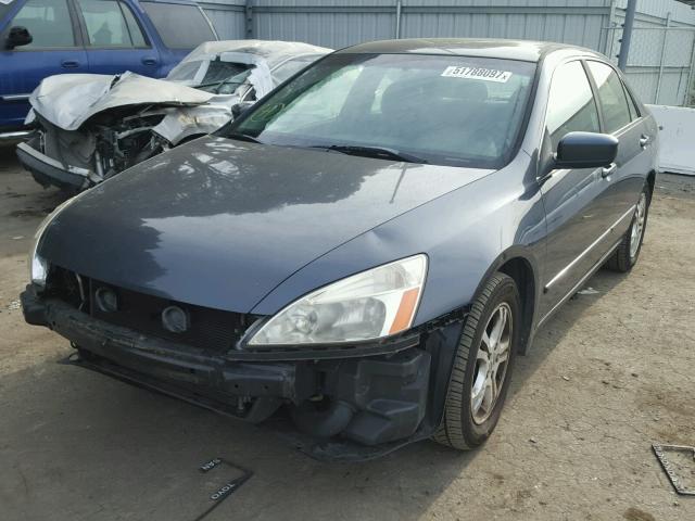 JHMCM563X7C013121 - 2007 HONDA ACCORD SE GRAY photo 2