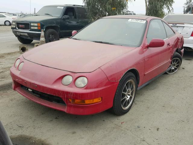 JH4DC4458XS003165 - 1999 ACURA INTEGRA LS RED photo 2