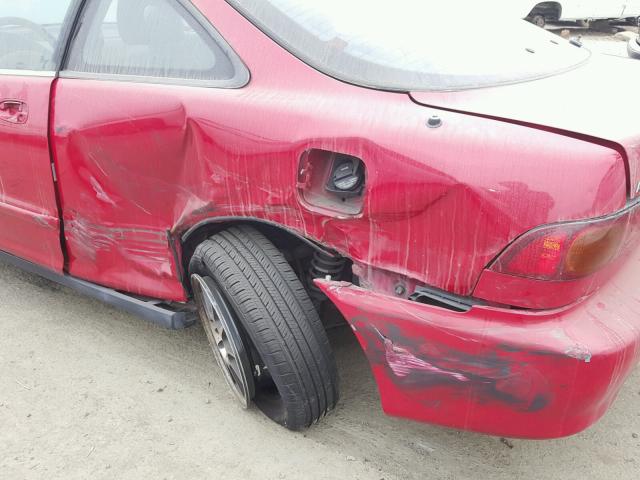 JH4DC4458XS003165 - 1999 ACURA INTEGRA LS RED photo 9