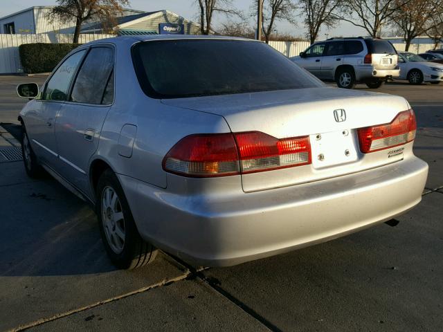 1HGCG66892A133900 - 2002 HONDA ACCORD EX SILVER photo 3