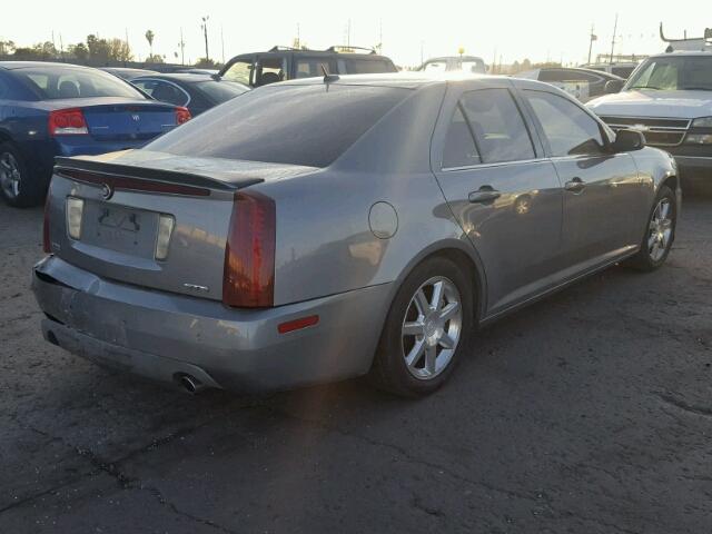 1G6DC67A150151935 - 2005 CADILLAC STS GRAY photo 4