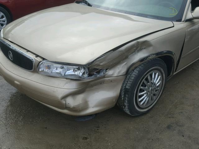 2G4WS52J851169326 - 2005 BUICK CENTURY CU GOLD photo 9