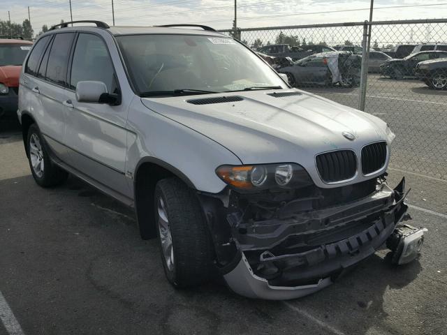 5UXFA13515LY14392 - 2005 BMW X5 3.0I SILVER photo 1