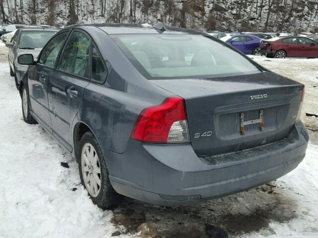 YV1MS382082388232 - 2008 VOLVO S40 2.4I GRAY photo 3