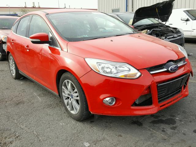 1FAHP3M29CL164559 - 2012 FORD FOCUS SEL RED photo 1