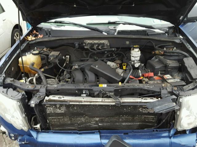 1FMCU93128KA09336 - 2008 FORD ESCAPE XLT BLUE photo 7