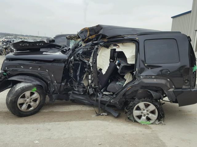 1J4PP2GK4AW106537 - 2010 JEEP LIBERTY SP BLACK photo 9