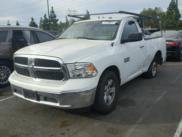 3C6JR6BG2DG519017 - 2013 RAM 1500 SLT WHITE photo 2
