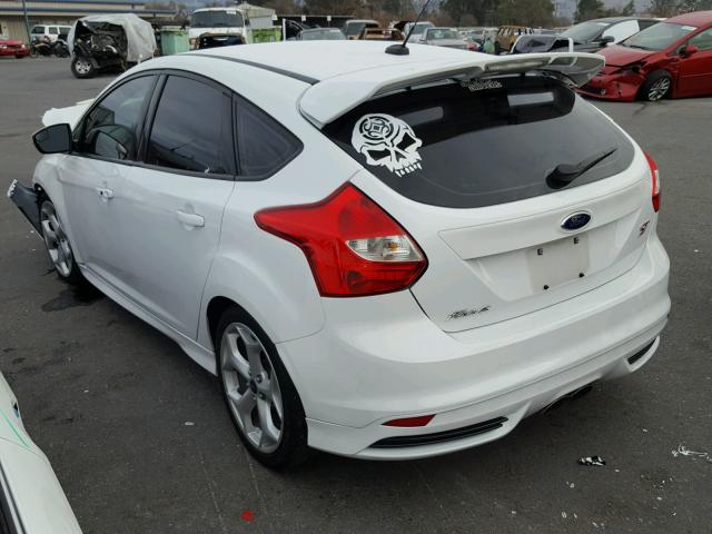 1FADP3L95EL382580 - 2014 FORD FOCUS ST WHITE photo 3