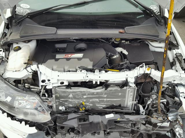 1FADP3L95EL382580 - 2014 FORD FOCUS ST WHITE photo 7