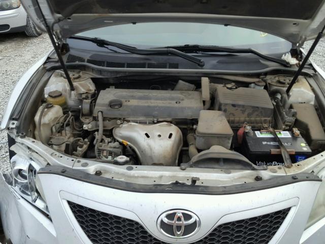 4T1BE46K28U197697 - 2008 TOYOTA CAMRY CE SILVER photo 7