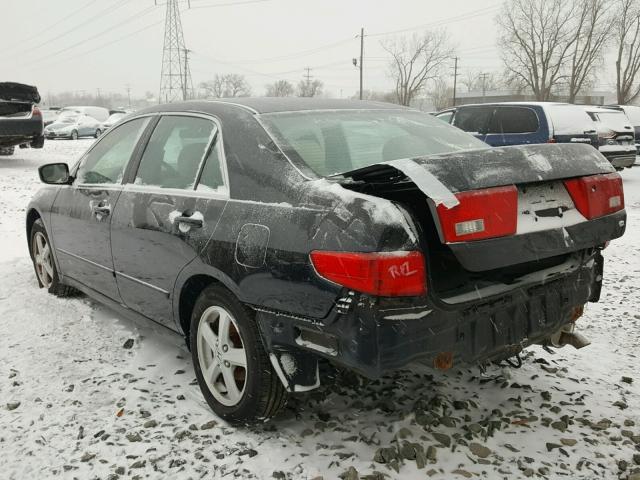 1HGCM56795A087726 - 2005 HONDA ACCORD EX BLACK photo 3