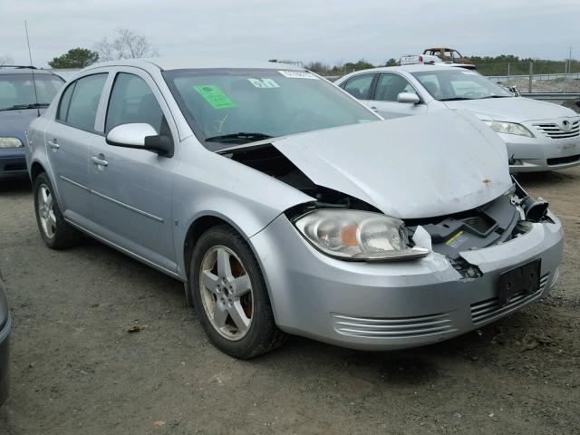 1G1AT58H397294252 - 2009 CHEVROLET COBALT LT SILVER photo 1