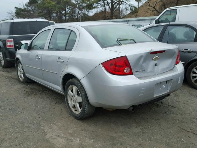 1G1AT58H397294252 - 2009 CHEVROLET COBALT LT SILVER photo 3