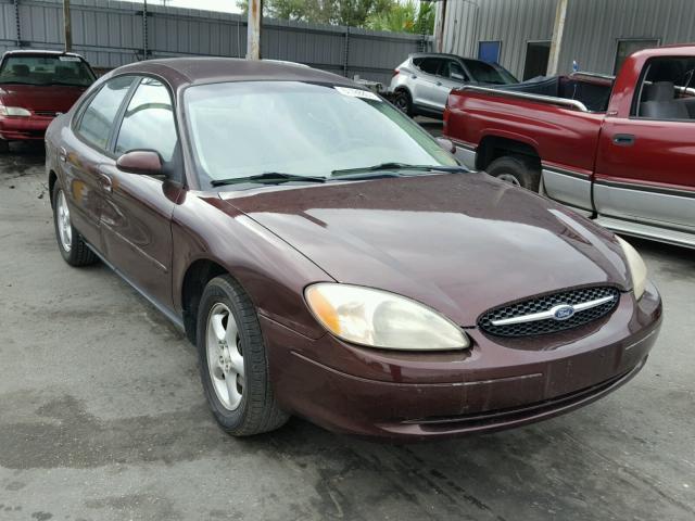 1FAFP5327YA230999 - 2000 FORD TAURUS SE BROWN photo 1