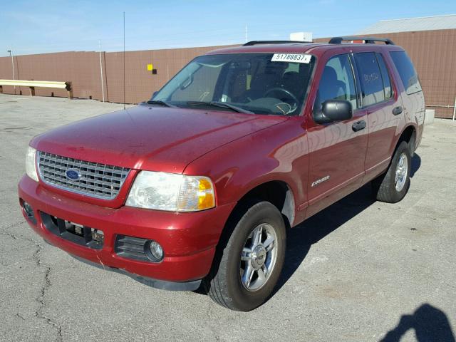 1FMZU63EX4UC24084 - 2004 FORD EXPLORER X RED photo 2