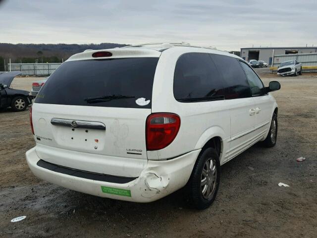 2C8GT64L24R519204 - 2004 CHRYSLER TOWN & COU WHITE photo 4