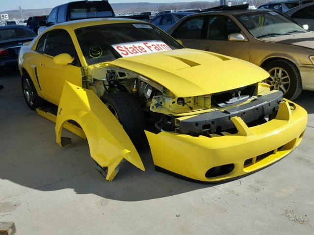 1FAFP48Y13F320474 - 2003 FORD MUSTANG CO YELLOW photo 1