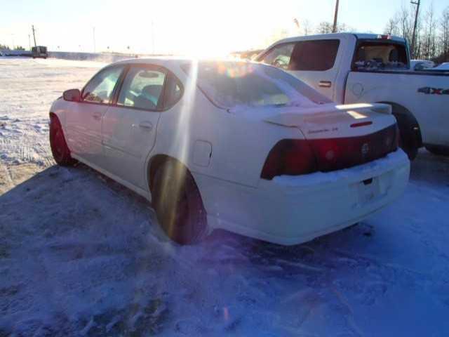 2G1WH52K559332665 - 2005 CHEVROLET IMPALA LS WHITE photo 3