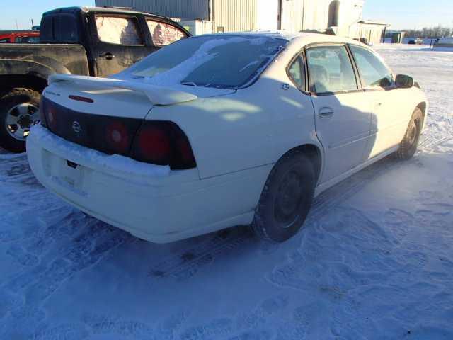 2G1WH52K559332665 - 2005 CHEVROLET IMPALA LS WHITE photo 4