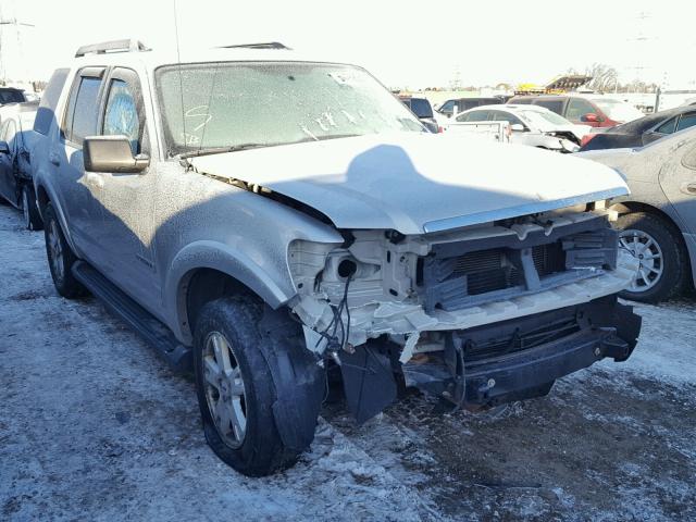 1FMEU73E97UB34840 - 2007 FORD EXPLORER X SILVER photo 1