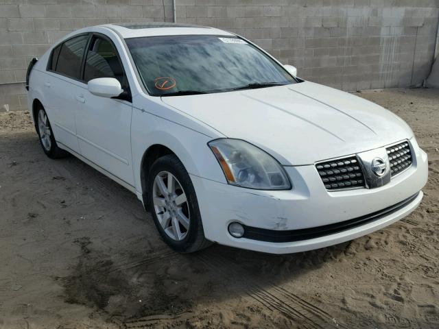 1N4BA41EX6C846463 - 2006 NISSAN MAXIMA SE WHITE photo 1