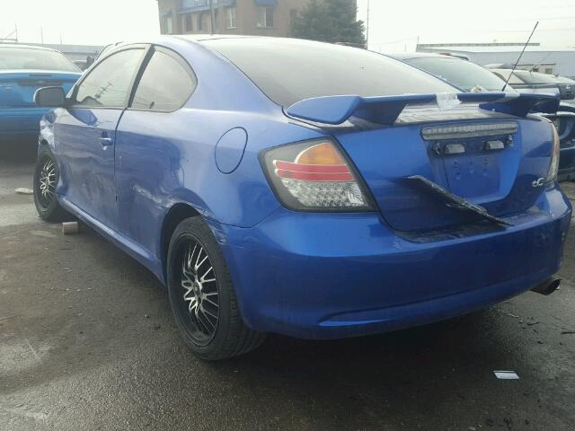 JTKDE167360129932 - 2006 TOYOTA SCION TC 蓝色 照片 3