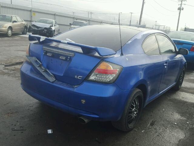 JTKDE167360129932 - 2006 TOYOTA SCION TC 蓝色 照片 4