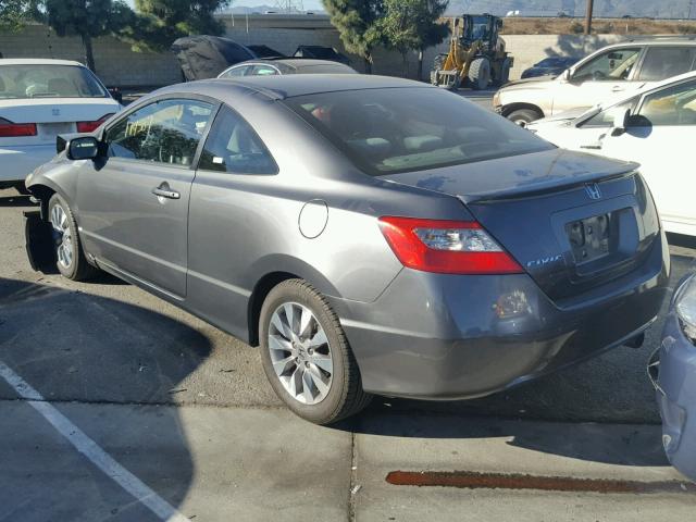 2HGFG118X9H516196 - 2009 HONDA CIVIC EX GRAY photo 3