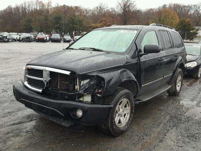 1D4HB58D64F163064 - 2004 DODGE DURANGO LI BLACK photo 2