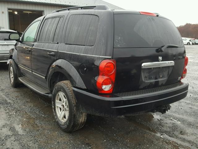 1D4HB58D64F163064 - 2004 DODGE DURANGO LI BLACK photo 3