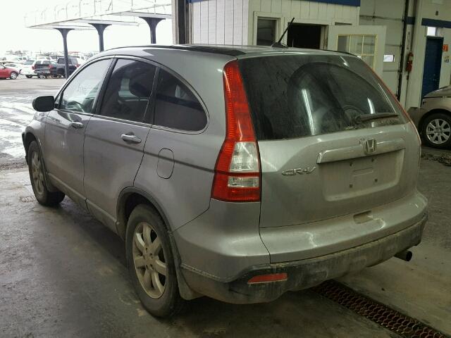 JHLRE48718C038092 - 2008 HONDA CR-V EXL GRAY photo 3