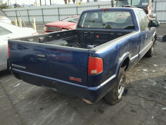 1GTCS1940Y8178023 - 2000 GMC SONOMA BLUE photo 4