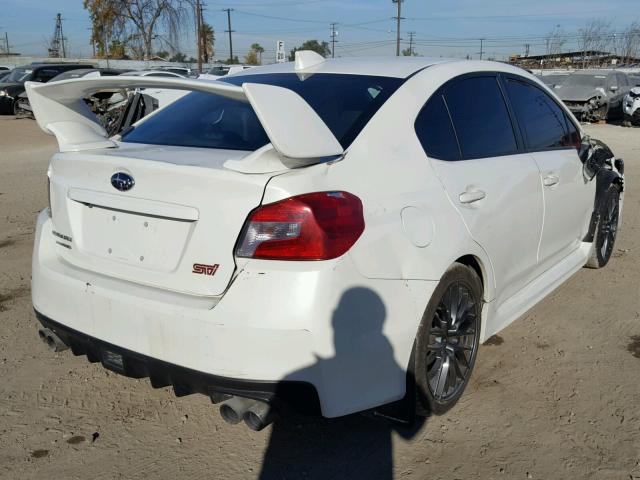 JF1VA2M66H9802899 - 2017 SUBARU WRX STI WHITE photo 4