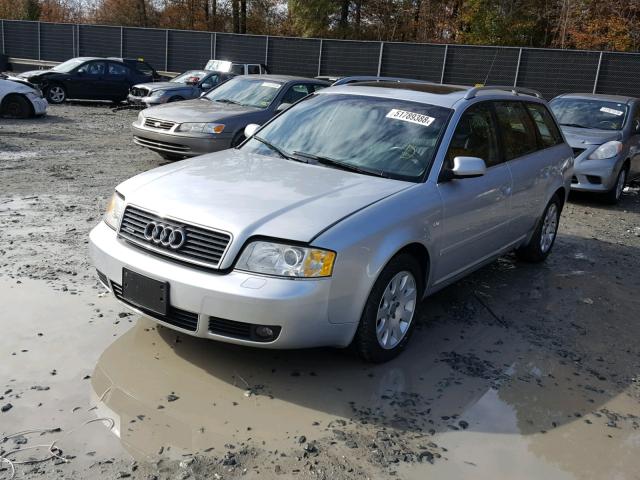 WAUVT64B02N048970 - 2002 AUDI A6 3.0 AVA SILVER photo 2