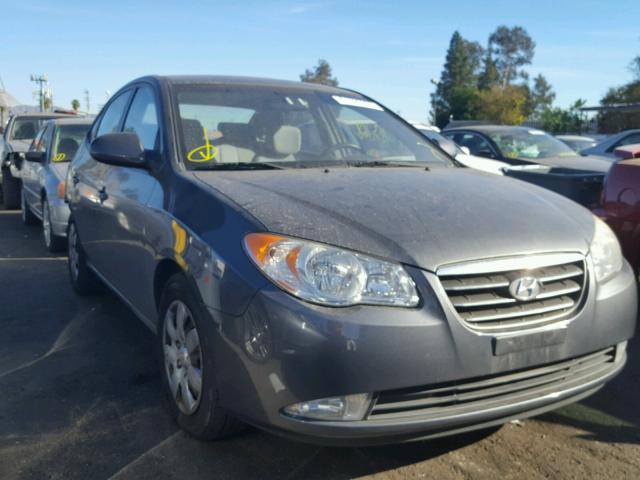 KMHDU46D48U280142 - 2008 HYUNDAI ELANTRA GL GRAY photo 1