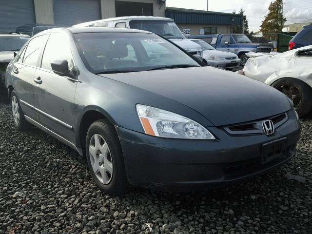 1HGCM56435A159414 - 2005 HONDA ACCORD LX GREEN photo 1