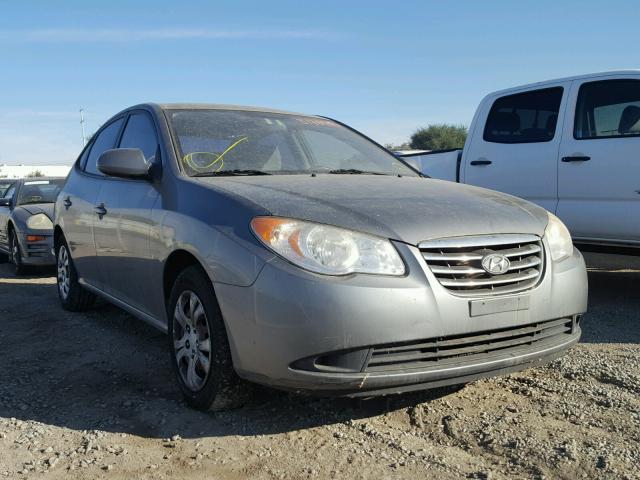 KMHDU4ADXAU049159 - 2010 HYUNDAI ELANTRA BL GRAY photo 1