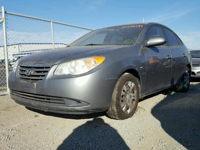 KMHDU4ADXAU049159 - 2010 HYUNDAI ELANTRA BL GRAY photo 2