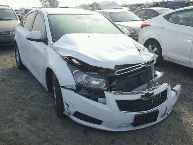 1G1PC5SB1E7459854 - 2014 CHEVROLET CRUZE LT WHITE photo 1