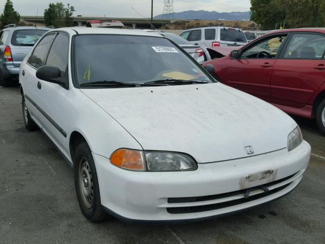 JHMEG8647NS029063 - 1992 HONDA CIVIC DX WHITE photo 1