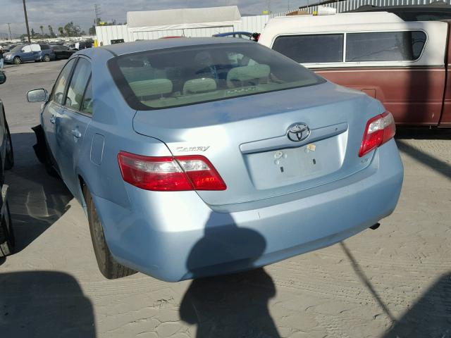 4T4BE46K29R097882 - 2009 TOYOTA CAMRY BASE BLUE photo 3