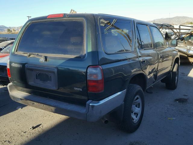 JT3GM84R4Y0062544 - 2000 TOYOTA 4RUNNER GREEN photo 4