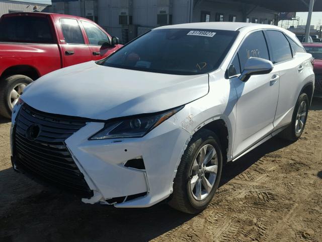 2T2ZZMCAXHC041709 - 2017 LEXUS RX 350 WHITE photo 2