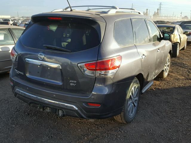 5N1AR2MM1EC628086 - 2014 NISSAN PATHFINDER GRAY photo 4