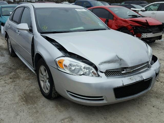 2G1WF5E36D1122308 - 2013 CHEVROLET IMPALA LS SILVER photo 1