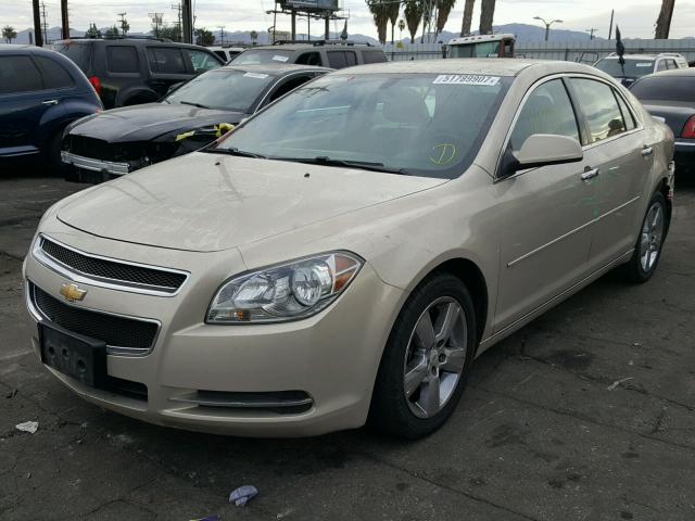 1G1ZD5E00CF110476 - 2012 CHEVROLET MALIBU 2LT TAN photo 2